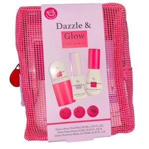 Dazzle & Glow Dewy Skin Kit - Pink